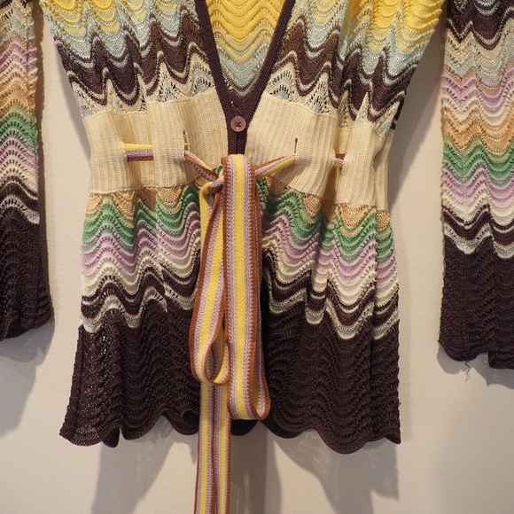 Missoni Wrap Sweater in Medium - Picture 2 of 10